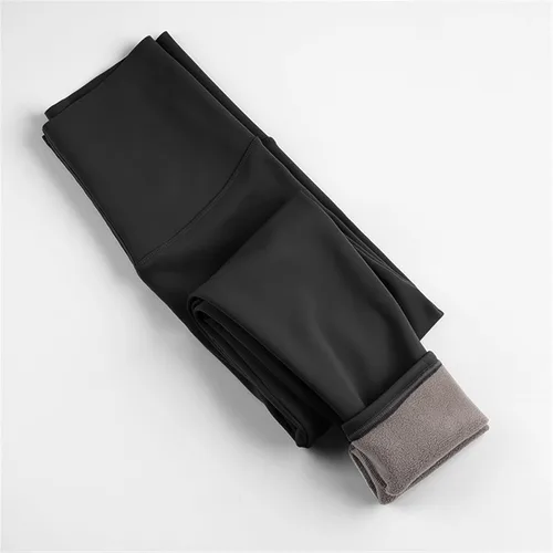 Vista 5 de Leggings para mujer, cintura alta, deporte, push up, compresión, gimnasio, entrenamiento, ejercicio, elástico