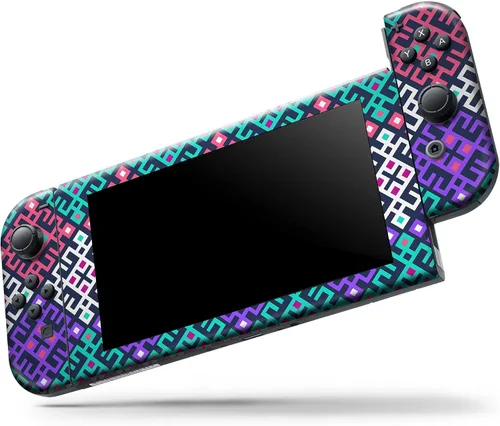 Vista 2 de Design Skinz - Compatible con Nintendo Switch OLED Console Bundle - Calcomanía protectora de vinilo extraíble resistente a los arañazos