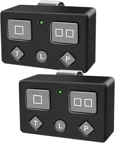 Vista 9 de Gh ost - Abridor de puerta con teclado y control remoto AXP1 AXS1 AXR1, transmisor de 5 botones y 3 botones, teclado inalámbrico Gho st AXWK