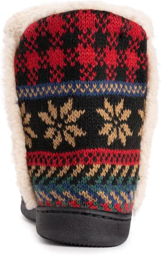 Vista 3 de MUK LUKS Pantuflas Cheyenne para mujer