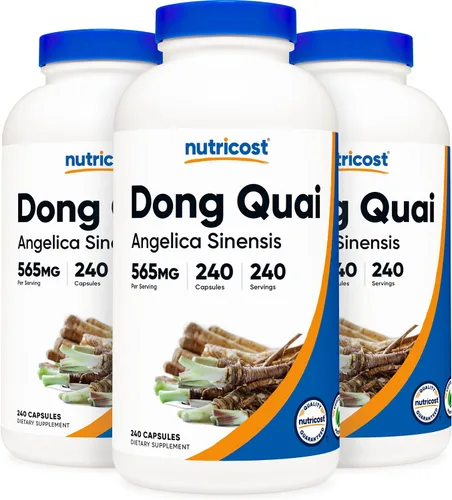 Vista 8 de Nutricost Dong Quai 565mg, 240 Cápsulas (2 Botellas)