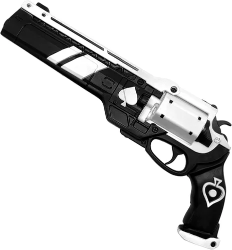Vista 18 de otaku gear Réplica de pistola decorativa de espuma, accesorio de disfraz para cosplay, juegos de rol y exhibición para adultos, Dorado