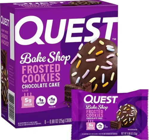 Vista 13 de Quest Nutrition Galletas esmeriladas de pastel de cumpleaños, 8