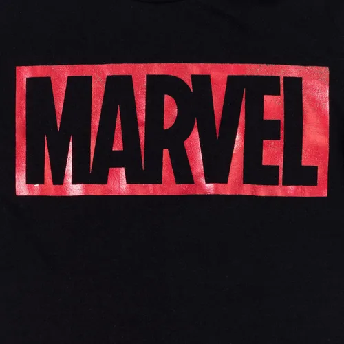 Vista 5 de Marvel Camiseta metálica Avengers para niños pequeños y grandes, plateado