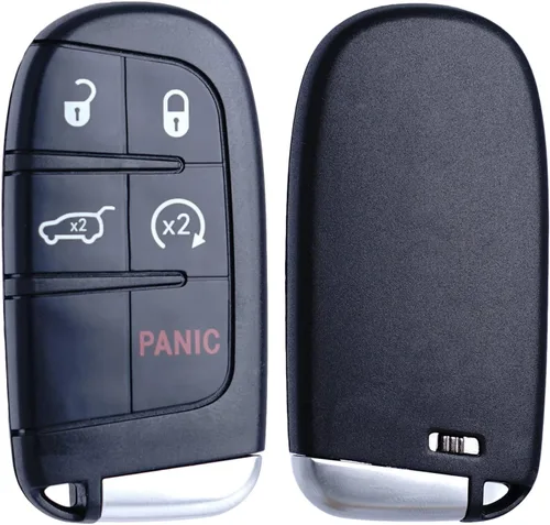 Vista 5 de MechanMagic Llavero de repuesto compatible con Jeep Grand Cherokee 2014-2022, llave inteligente de proximidad para automóvil, entrada sin llave
