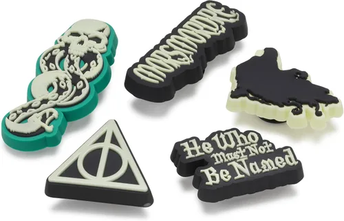 Vista 2 de Crocs Jibbitz - Dijes para zapatos, colección de personajes de la película de Harry Potter