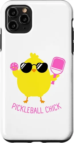 Vista 11 de Camisas divertidas de pickleball para iPhone 15, funda de PICKLEBALL CHICK