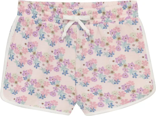 Vista 4 de BTween - Shorts cómodos de forro polar con cordón para niña, paquete de 4