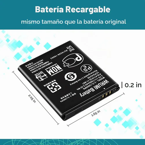 Vista 3 de Reemplazo de batería TI 84 Plus CE para Texas Instruments TI-84 Plus Python