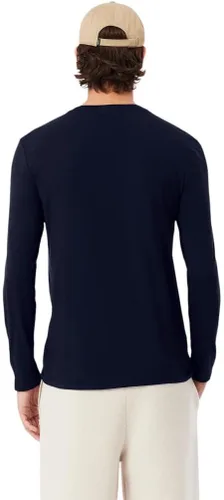 Vista 3 de Lacoste Camiseta Pima de Algodón de Manga Larga para Hombre