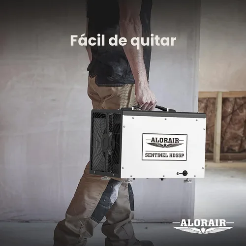Vista 9 de Deshumidificador ALORAIR 120 PPD con bomba para espacio de arrastre y sótano Automatic Defrost, Memory Start, Up to 1,300 Sq. Ft., with Drain