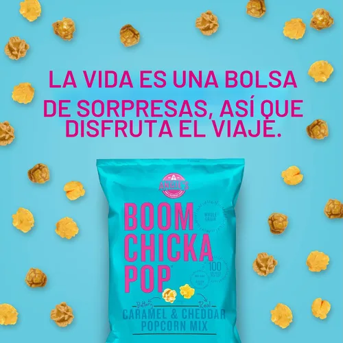 Vista 6 de Angie's BOOMCHICKAPOP - Palomitas de maíz con mezcla de caramelo y cheddar, 6 onzas