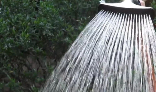 Vista 4 de Dramm ColorStorm - Boquilla de pulverización de ventilador prémium para manguera de jardín, válvula de control de pulgar de un toque, construcción