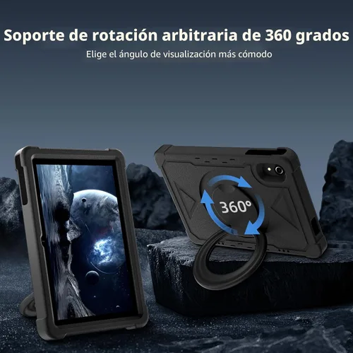 Vista 8 de Tablet de 10 Pulgadas Android 14 Tablet, 16GB RAM 128GB ROM, Expansión de 1TB, Octa-core, Batería de Gran Capacidad, Cámara Dual de 5MP + 8MP, WiFi
