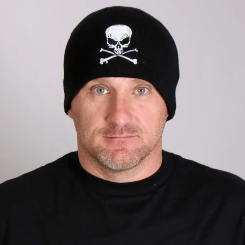Vista 6 de Hot Leathers - Gorra tejida (negro)
