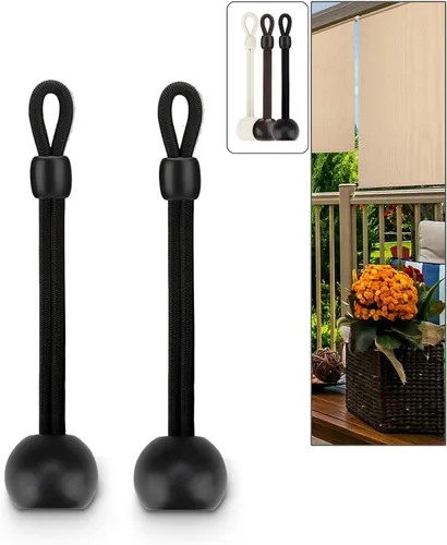 Vista 10 de Piezas de repuesto universales para sombra, resistentes a la intemperie, compatibles con persianas enrollables Coolaroo para exteriores, persianas