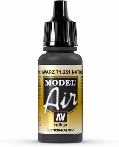 Vista 10 de Vallejo Pintura roja fuego, 0.6 fl oz