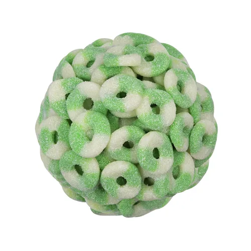 Vista 21 de Smarty Stop Mini anillos de gomita agria Candy GummiRoos (1 libra (paquete de 1), surtido)