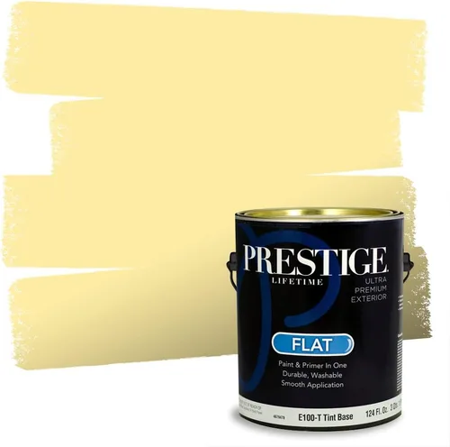 Vista 162 de PRESTIGE Pinturas de pintura exterior e imprimación en uno, 1 galón, plano, combinación comparable de Benjamin Moore* Pila de heno