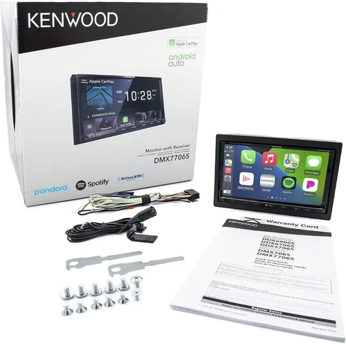 Vista 5 de Kenwood DMX7706S Receptor de medios digitales de 6.95 pulgadas con Bluetooth, Apple CarPlay y Android Auto