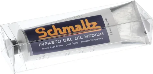 Vista 6 de Schmaltz Artist Oil Impasto Gel - Tubo mediano de 5.1 fl oz, gel Impasto de secado rápido para aumentar el brillo y el volumen y mejorar