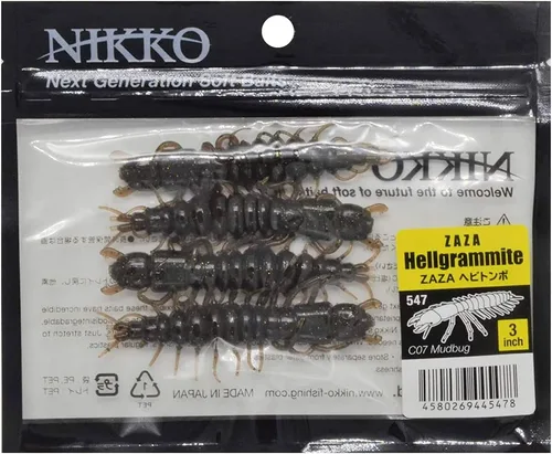 Vista 6 de NIKKO HELLGRAMMITE - Cebo flotante perfumado súper duradero de 3 pulgadas