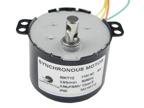 Vista 14 de CHANCS motor eléctrico síncrono de la CA 110V 1/1.2RPM del motor de baja velocidad 50KTYZ pequeño