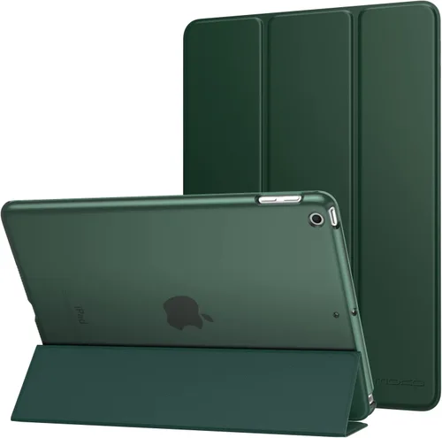 Vista 28 de MoKo Funda para iPad 9.7 2018/2017 de 5ª / 6ª Generación - Funda delgada y ligera con soporte para Smartphone con parte trasera translúcida