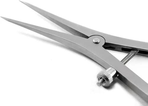 Vista 6 de MEDSPO Calibre de ortodoncia dental profesional Localizador ajustable móvil de altura del soporte Medición de posicionamiento Instrumentos