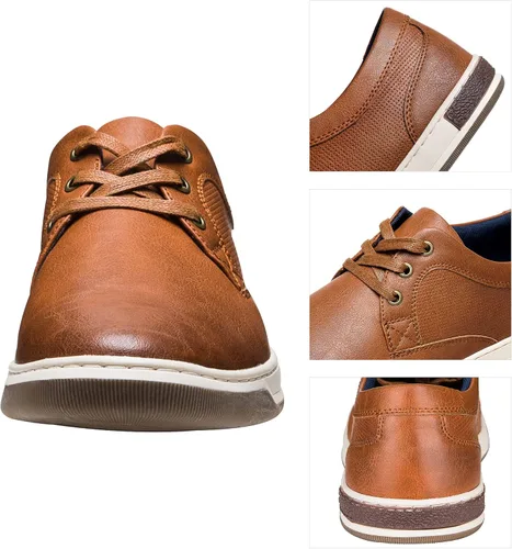 Vista 6 de Jousen - Tenis informales a la moda para hombre