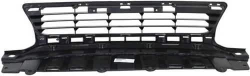 Vista 5 de Evan Fischer Rejilla de parachoques compatible con Honda Civic Sedan 2009-2011 de 2 puertas Coupé texturizado negro plástico frontal central