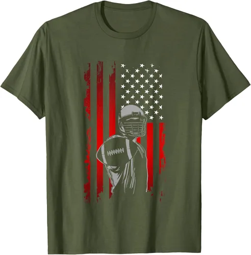 Vista 38 de Camiseta de fútbol americano, Negro