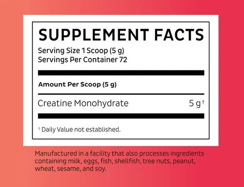 Vista 6 de Zeal - Monohidrato de creatina micronizada en polvo Creatina pura sin sabor 0.18 oz por porción, 72 porciones Apoya el crecimiento muscular