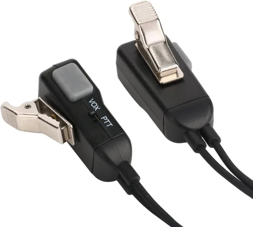 Vista 3 de Auricular de radio bidireccional compatible con Midland Ear-Clip Auricular para Midland Walkie Talkie Earpiece-2 Pack