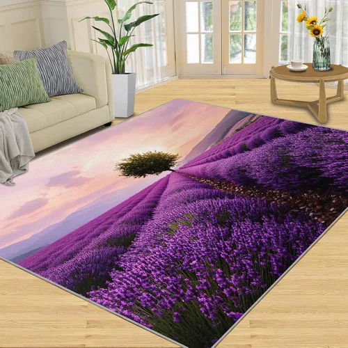 Vista 26 de Girl Horse Rugs for Bedroom, Horse Area Rug, Animal Rugs for Living Room, Indoor Non-Slip Rug, Machine Washable Carpet for Front Entrance Floor