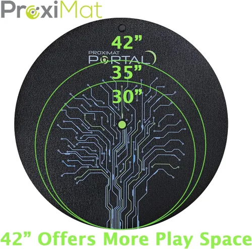 Vista 3 de VR Mat - ProxiMat Metaverse Portal 42 - X-Large Mat for Virtual Reality - Play with Both Feet on The Mat