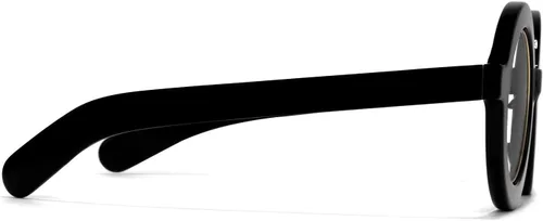 Vista 7 de Zeelool Gafas retro gruesas redondas con bloqueo de luz azul para mujeres y hombres Calhoun ZOA01776