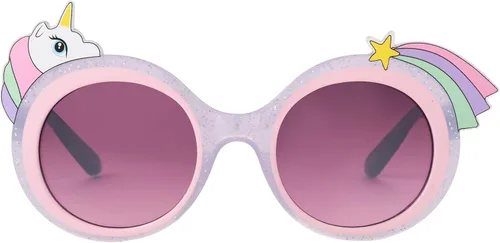 Vista 2 de Foster Grant Gafas de sol para niñas You Are Magic - Multi Unicornio rosa, 42 de EE. UU, Unicornio rosa