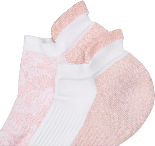 Vista 44 de Dr. Motion Calcetines de compresión de corte bajo para mujer, paquete de 2