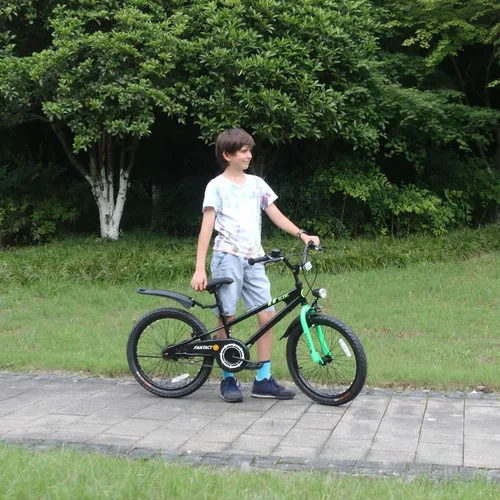 Vista 6 de Glerc Fantacy Kids Bike, 12-20 Inch Children Bicycle for 2-13 Years Old Boys Girls, Kids Bicycle with Water Bottle Holder & Headlight & Training