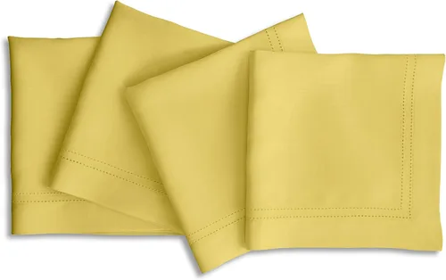Vista 8 de Solino Home Juego de 4 servilletas de lino color marfil de lino 100 % puro con doble vainica de 20 x 20 pulgadas para verano, hechas a mano