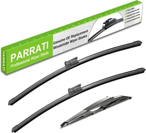 Vista 14 de PARRATI® - Limpiaparabrisas de repuesto de alto rendimiento con escobillas para parte trasera, para Jeep Wrangler 2007-2017 y Wrangler JK 2018