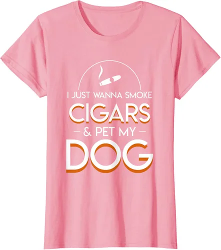 Vista 13 de Solo quiero fumar cigarros y mascotas a los amantes de los perros de mi perro, Negro, S