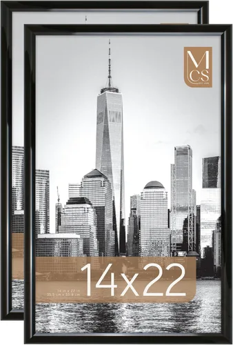 Vista 26 de MCS , Negro 24 x 36 pulgadas trendsetter cartel marco, 24 x 36