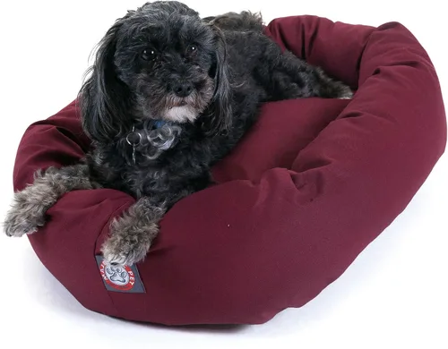 Vista 26 de Majestic Pet Products - Cama en forma de bagel para perro, color caqui, 32 pulgadas