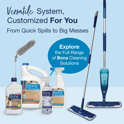 Vista 11 de Bona PowerPlus Hardwood Floor Deep Cleaner Spray - 32 fl oz - Refillable