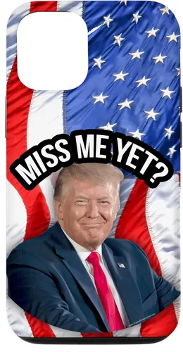 Vista 26 de iPhone 16 Anti-Biden Donald Trump Miss Me Yet Funny Political 2024 Case