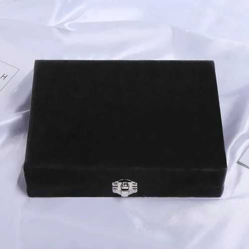 Vista 7 de STYLIFING Bandeja de terciopelo para joyas de 12 rejillas, tapa transparente, vitrina de joyería con cerradura para niñas y mujeres
