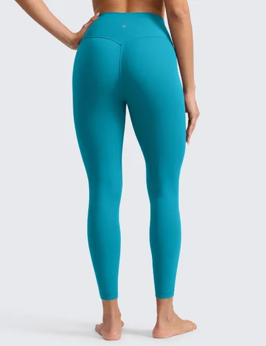 Vista 2 de CRZ YOGA Leggings Butterlift de 25" Azul (Hawaiian Blue)