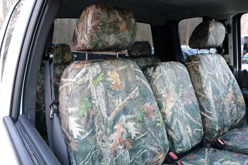 Vista 6 de Durafit Covers, fundas para auto, compatible con 2010-2013 Chevy Silverado & GMC Sierra, para asientos delanteros, a prueba de agua, pude elegir